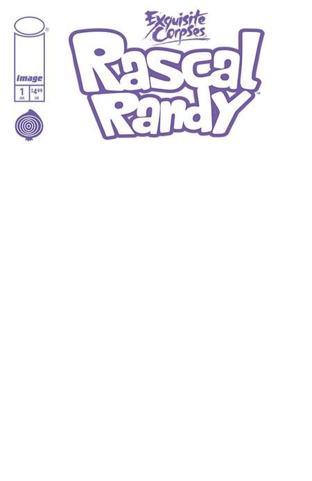 EXQUISITE CORPSES RASCAL RANDY #1 COVER D BLANK SKETCH VARIANT
