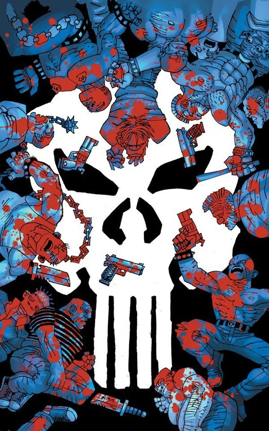 PUNISHER RED BAND #1 - FRANK MILLER VIRGIN VARIANT RATIO 1:100 EXCLUSIVE