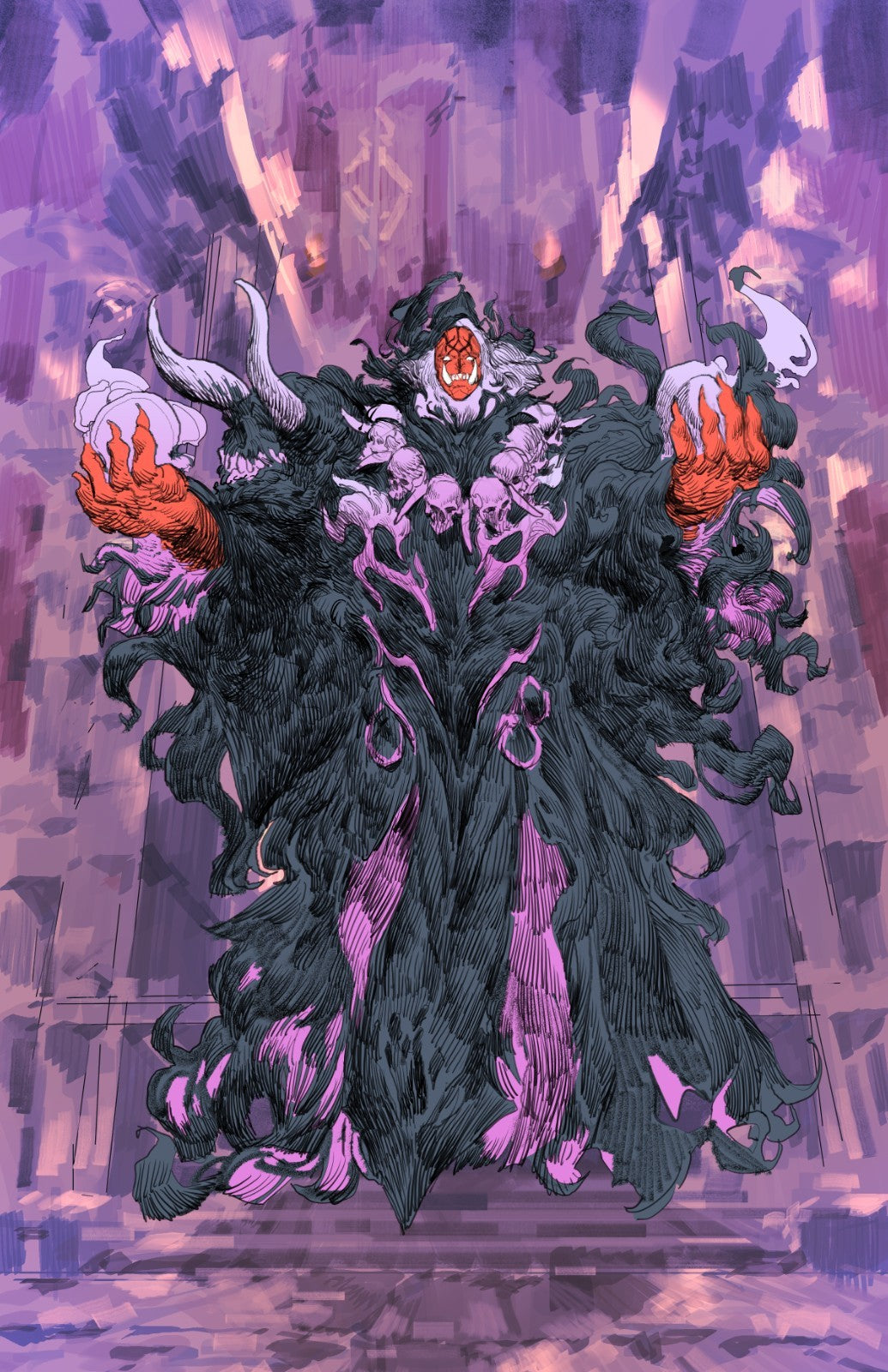 FAME: CHUGONG SOLO LEVELING - DONGHEE KIM TUSK COVER D VIRGIN NYCC 2025