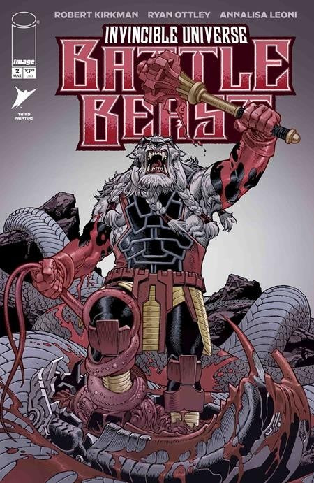 INVINCIBLE UNIVERSE BATTLE BEAST #2 3RD PRINTING - COVER A