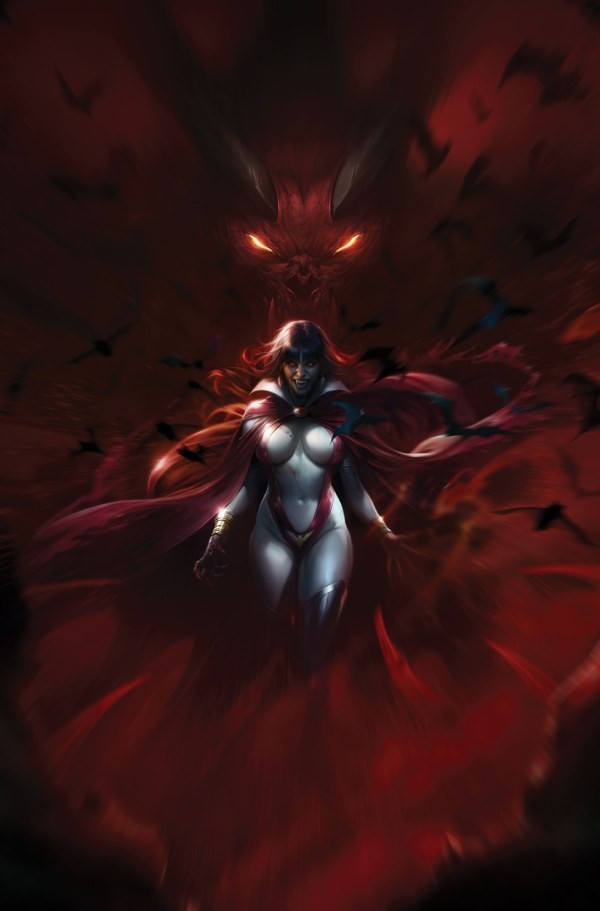 VAMPIRELLA ARMAGEDDON #6 - FRANCESCO MATTINA VIRGIN VARIANT RATIO 1:15