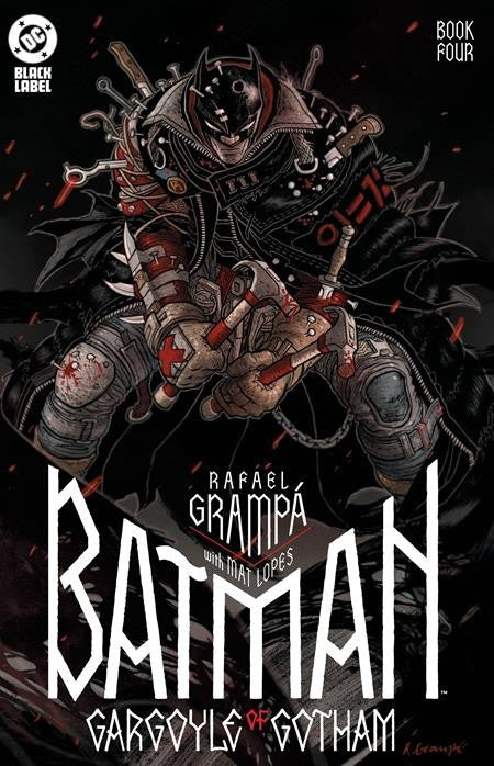 BATMAN GARGOYLE OF GOTHAM #4 - RAFAEL GRAMPA COVER A