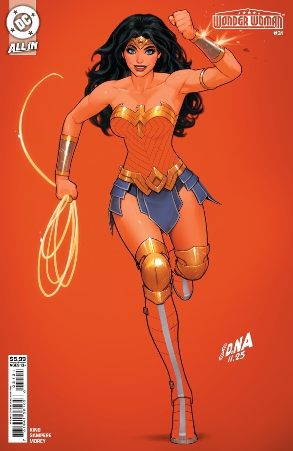 WONDER WOMAN #31 - DAVID NAKAYAMA COVER B VARIANT