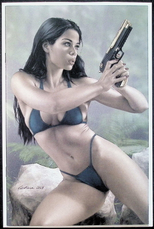 GUN HONEY COLLISION COURSE #2 - CELINA VIRGIN VARIANT COVER B LTD 300