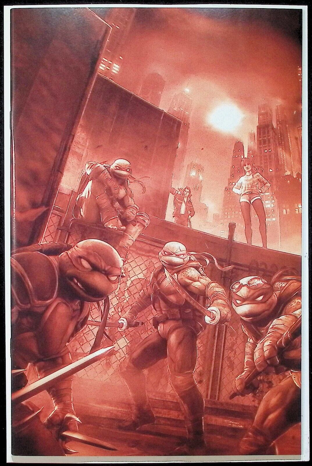 TEENAGE MUTANT NINJA TURTLES ALPHA #1 - TIAGO DA SILVA COVER B 333 NM+
