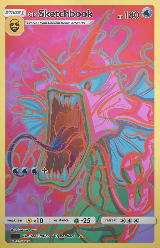 GORKEM DEMIR SKETCHBOOK - GYAMIZED COVER B FOIL VARIANT NYCC 2025 EXCLUSIVE