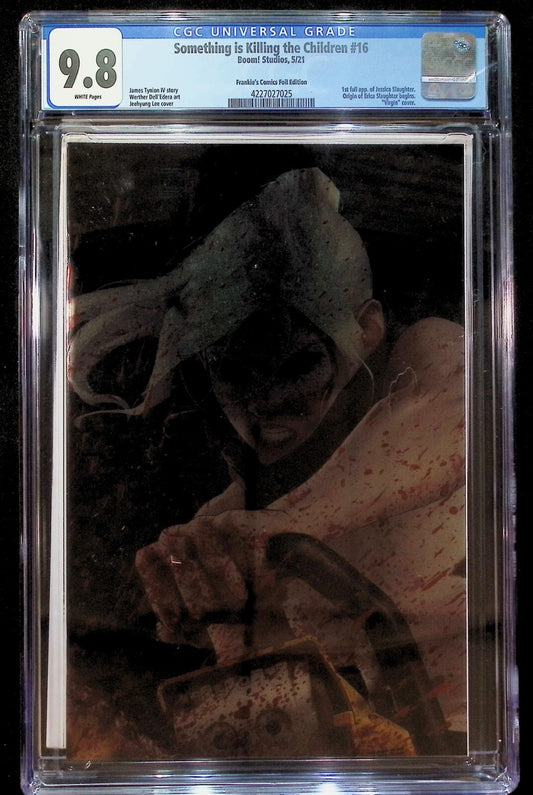 SOMETHING IS KILLING THE CHILDREN #16 -  JEEHYUNG LEE FOIL COVER CGC 9.8