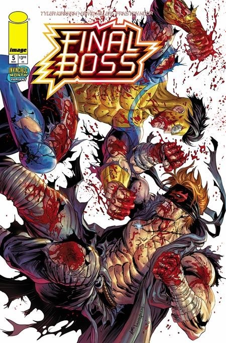 FINAL BOSS #5 - TYLER KIRKHAM COVER G INVINCIBLE TEAM UP VARIANT
