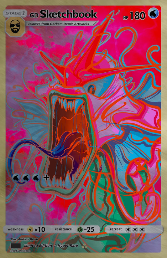 GORKEM DEMIR SKETCHBOOK - GYAMIZED COVER B METAL VARIANT NYCC 2025 EXCLUSIVE