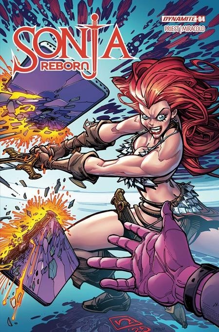 SONJA REBORN #4 - CHAD HARDIN COVER C TRADE VARIANT 2025 NM+