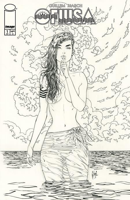 OFIUSA #1- GUILLEM MARCH COVER D INC 1:25  RAW ART VAR