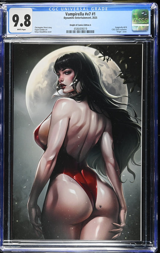VAMPIRELLA #1 - KATYA SINYUKHINA VIRGIN VARIANT C2E2 CHICAGO EXCLUSIVE CGC 9.8