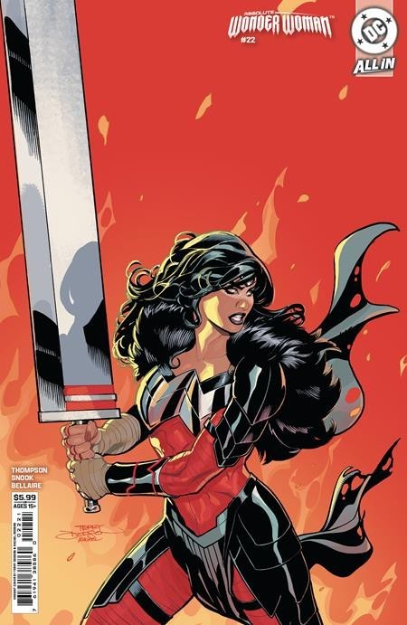 ABSOLUTE WONDER WOMAN #22 - TERRY DODSON COVER B