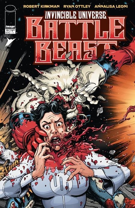 INVINCIBLE UNIVERSE BATTLE BEAST #11-CHRIS BURNHAM & BRIAN REBER CVR C INC 1:10
