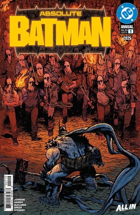 ABSOLUTE BATMAN ANNUAL #1 SECOND PRINTING - DANIEL WARREN JOHNSON  COVER A VARIANT