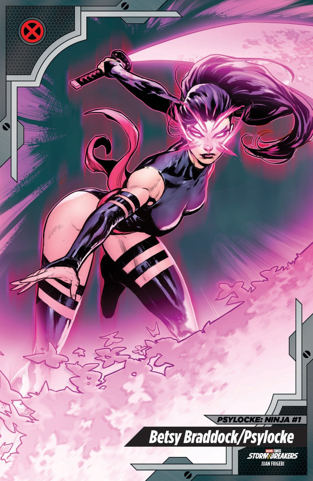 PSYLOCKE: NINJA #1 - JUAN FRIGERI COVER D X-MEN TRADING VARIANT