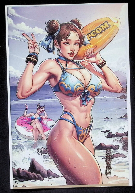 2024 STREET FIGHTER & FRIENDS SWIMSUIT SPECIAL #1 - CEDRIC POULAT COVER A NM+