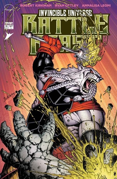INVINCIBLE UNIVERSE BATTLE BEAST #11 MARK BAGLEY & RICHARD ISANOVE COVER B VAR