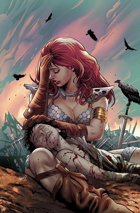 SONJA REBORN #4 - GREG LAND VIRGIN VARIANT RATIO 1:10 2025 NM+