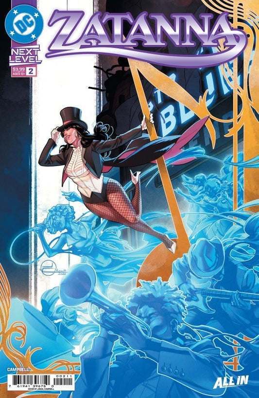 ZATANNA #2 - JAMAL CAMPBELL COVER A