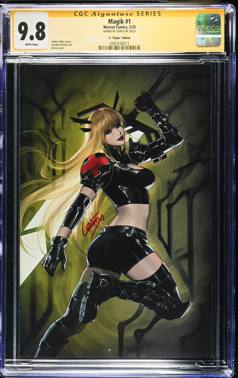 MAGIK #1 - LEIRIX LI VIRGIN VARIANT MEGACON 2025 SIGNED CGC 9.8