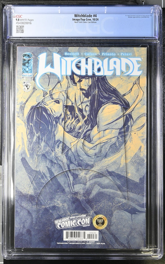WITCHBLADE #4 - ICKPOT VIRGIN VARIANT NYCC 2024 EXCLUSIVE CGC 9.8