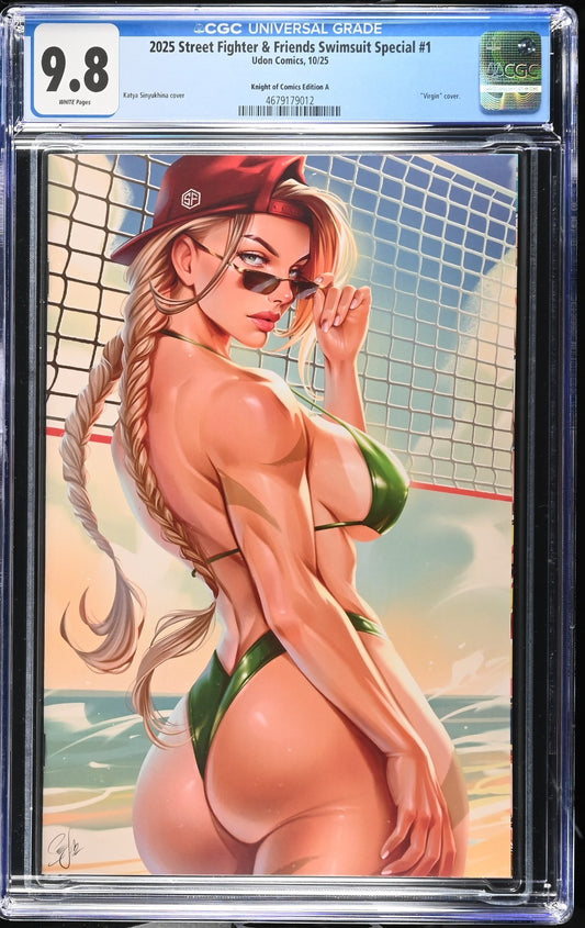 2025 STREET FIGHTER & SWIMSUIT SPECIAL #1 - KATYA SINYUKHINA COVER A CGC 9.8