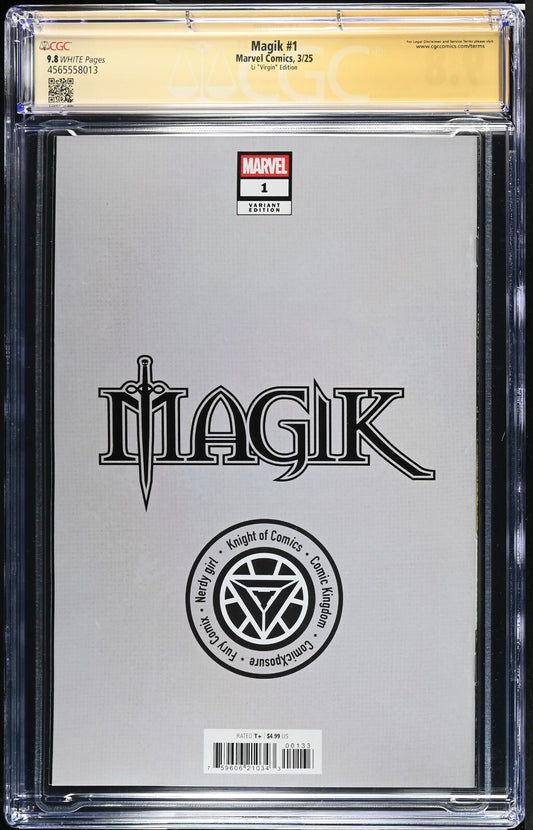 MAGIK #1 - LEIRIX LI VIRGIN VARIANT MEGACON 2025 SIGNED CGC 9.8