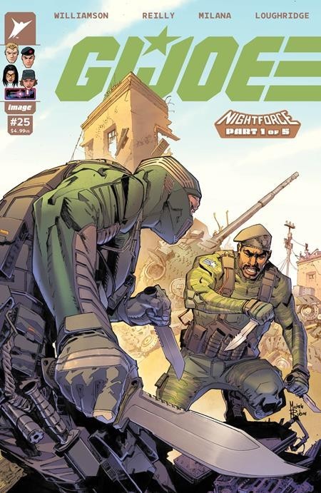 GI JOE #25 - MICHELE RUBINI & ANNALISA LEONI COVER E INC 1:50 VARIANT