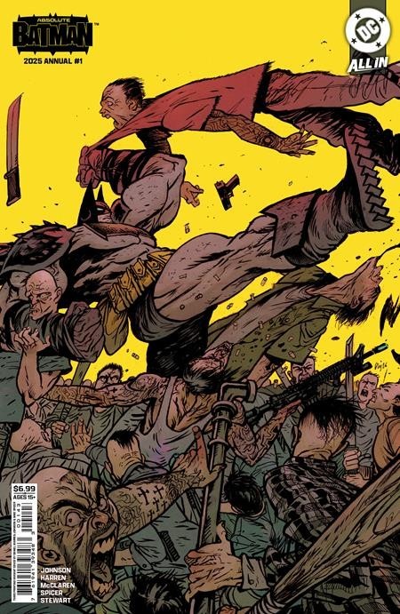 ABSOLUTE BATMAN 2025 ANNUAL #1 - THIRD PRINTING DANIEL WARREN JO COVER C VARIANT