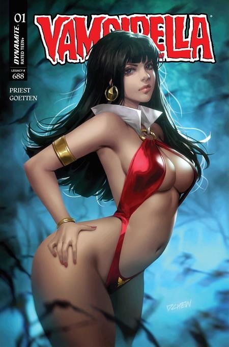VAMPIRELLA #1 - DERRICK CHEW COVER B TRADE VARIANT