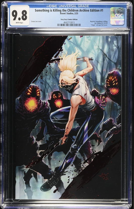 SIKTC #1 - REPRINT CREEES LEE VIRGIN RED SPOT FOIL VARIANT CGC 9.8