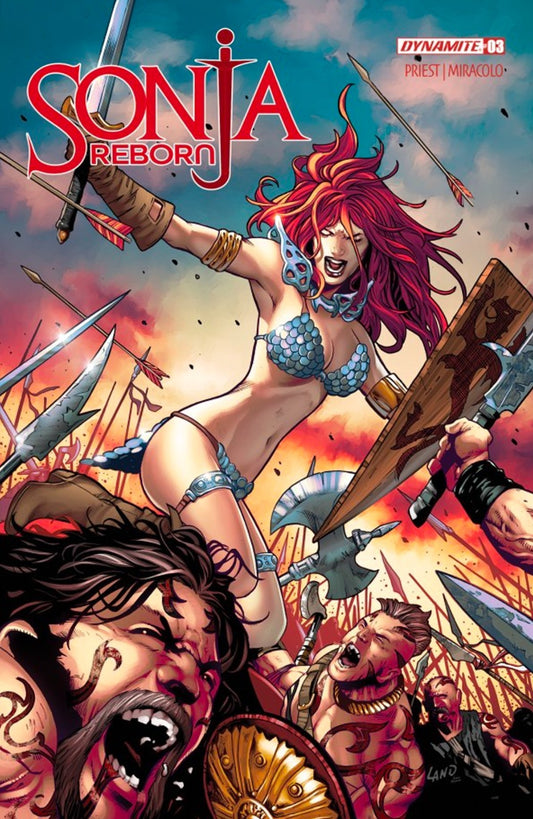 SONJA REBORN #3 - GREG LAND TRADE VARIANT 2025 NM+
