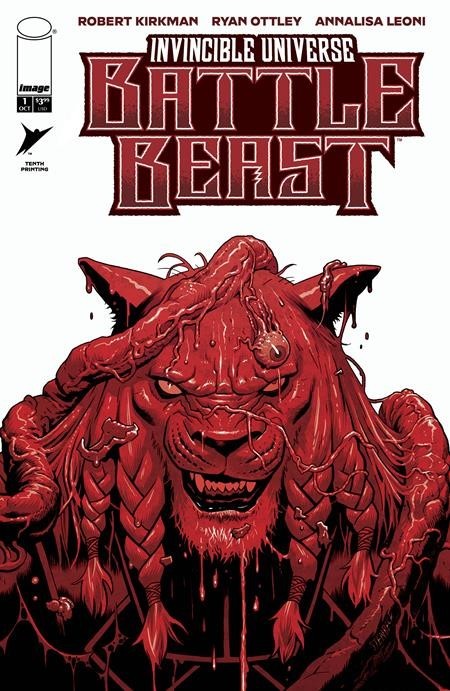 INVINCIBLE UNIVERSE BATTLE BEAST #1 - BEN STENBECK 10TH PTG COVER I VARIANT