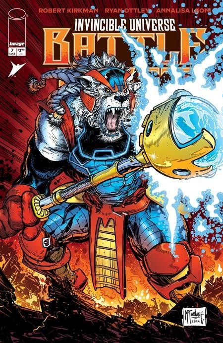 INVINCIBLE UNIVERSE BATTLE BEAST #7 - TODD MCFARLANE COVER B VARIANT