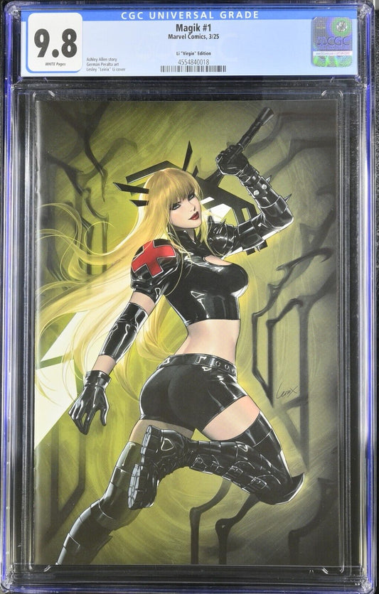 MAGIK #1 - LESLEY LEIRIX LI VIRGIN VARIANT EXCLUSIVE MARVEL 2025 CGC 9.8