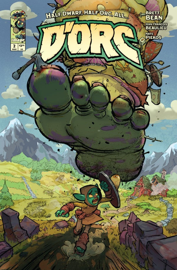 D'ORC #2 - RILEY ROSSMO COVER B VARIANT