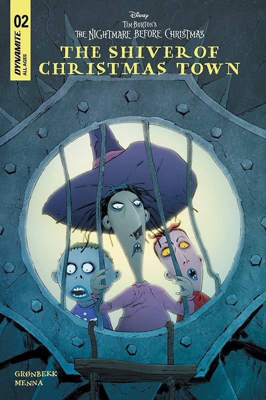 THE NIGHTMARE BEFORE CHRISTMAS: THE SHIVER OF CHRISTMAS TOWN #2 COVER A