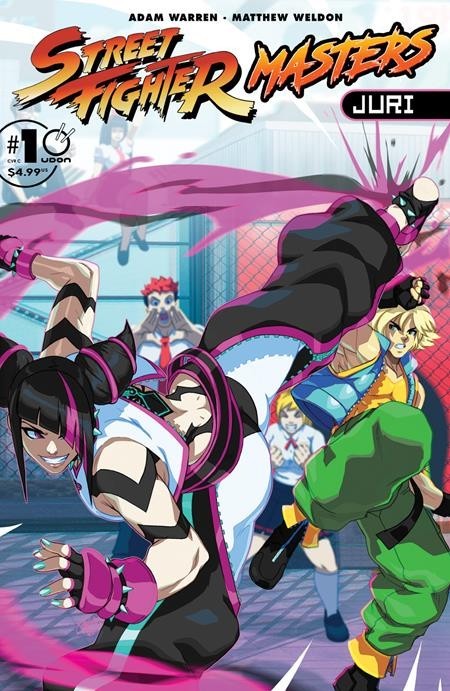 STREET FIGHTER MASTERS JURI #1 - TOVIO ROGERS COVER C VARIANT