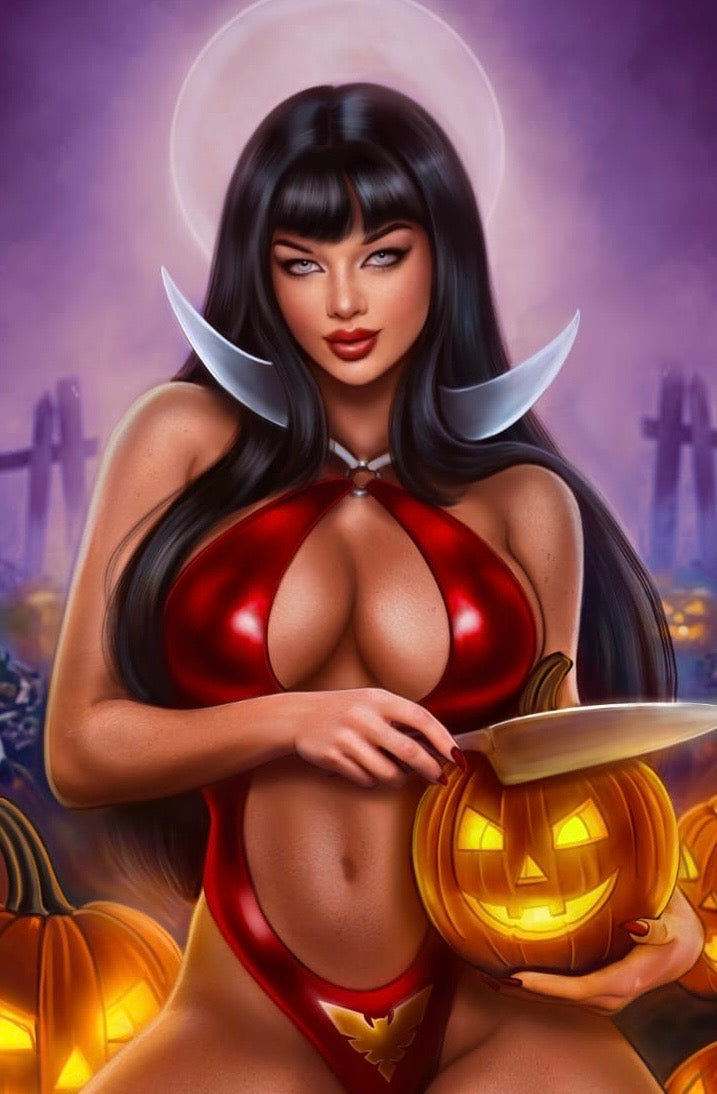 Vampirella #7 BRUNA SALES Big Dex Exclusive Virgin Variant LTD 500
