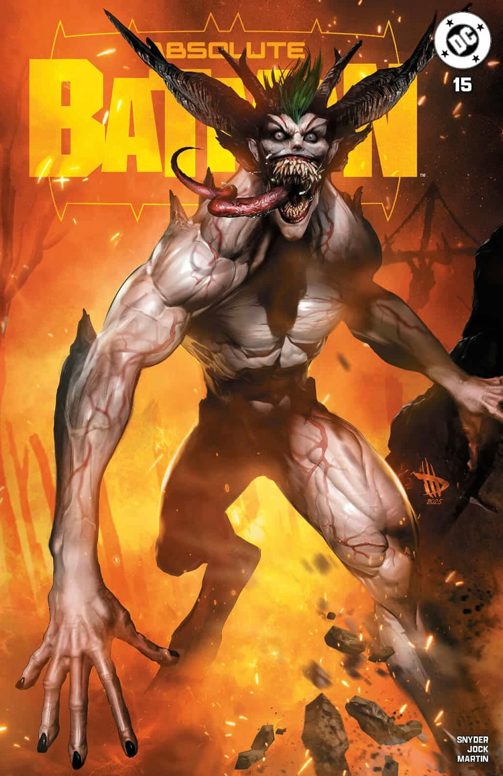 ABSOLUTE BATMAN #15 - DAVE WILKINS TRADE VARIANT