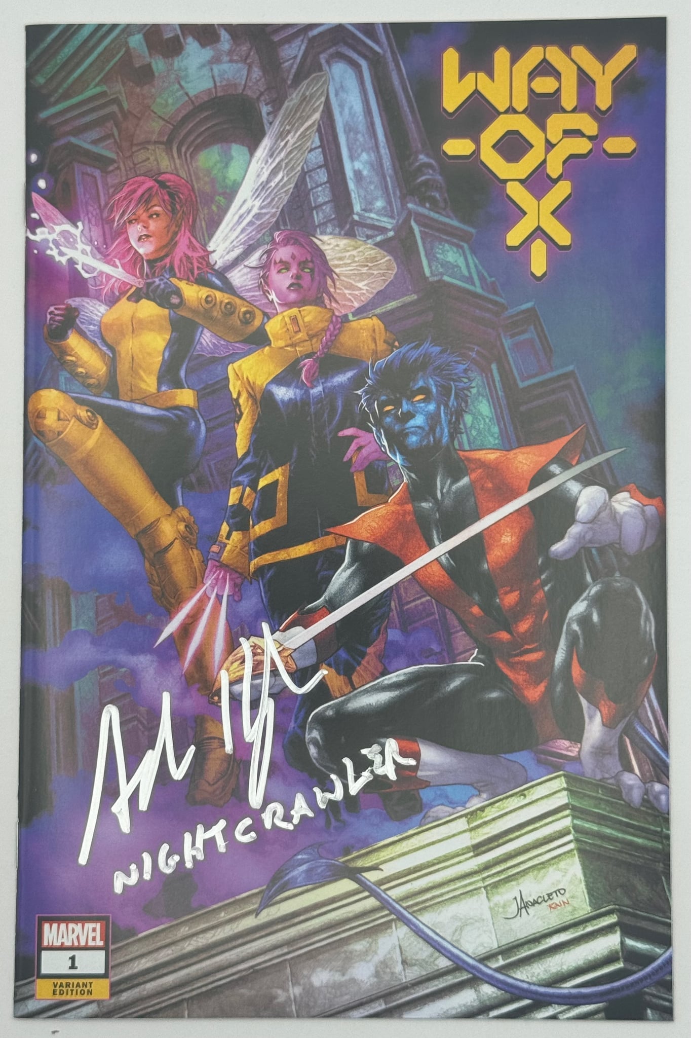 [Signed by Adrian Hough] Way Of X #1 Unknown Comics Jay Anacleto Exclusive Var [IN STOCK]