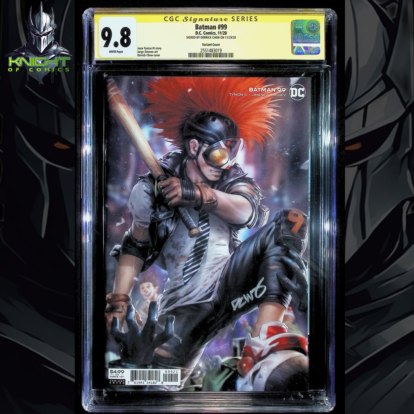 BATMAN #99 - DERRICK CHEW VARIANT EDITION DC COMICS 2020 CGC 9.8 SS NM/M