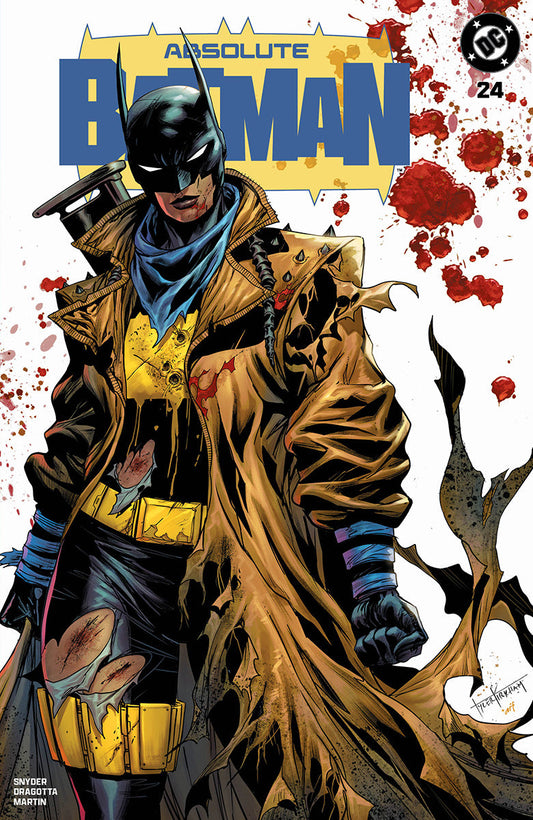 ABSOLUTE BATMAN #24 TYLER KIRKHAM BATTLE DAMAGED THE BAT EXCLUSIVE VAR (09/23/2026)