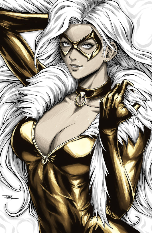 KIRK KARN ARTBOOK #1 - COVER B GOLD NEW ORLEANS EXCLUSIVE SECRET COVER