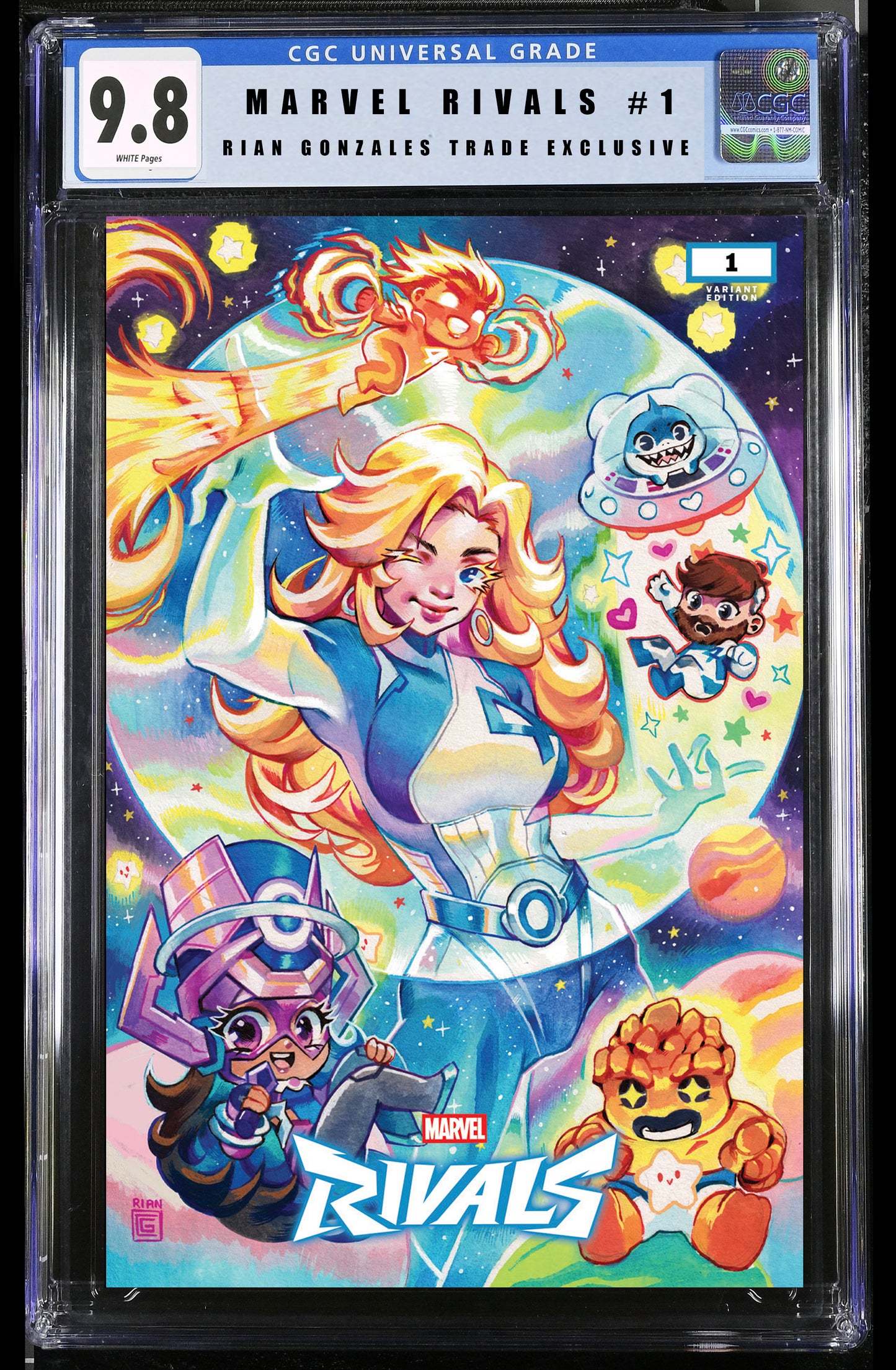 MARVEL RIVALS #1 - RIAN GONZALES TRADE DRESS VARIANT C2E2 2025 EXCLUSIVE COVER A