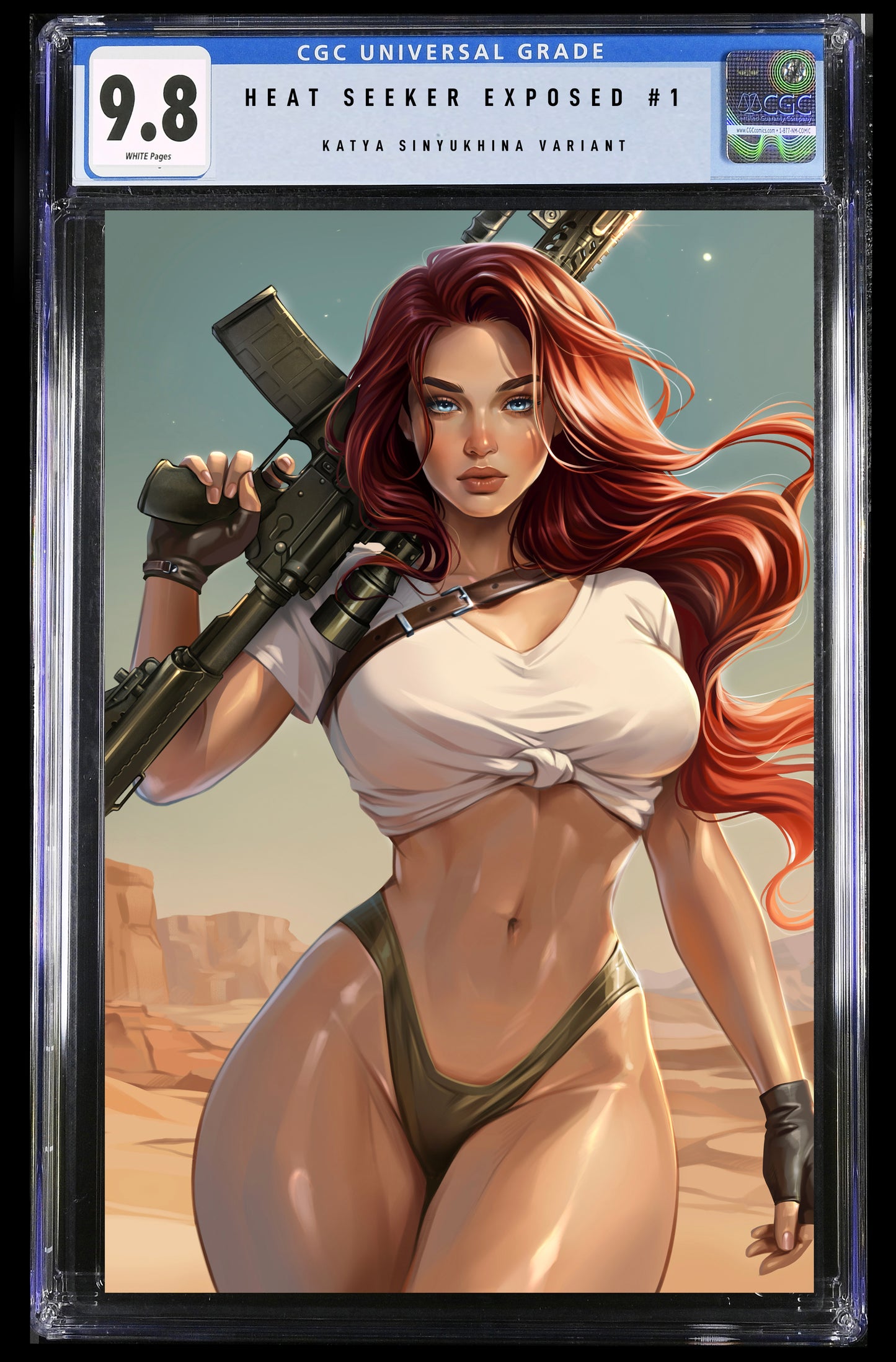 HEAT SEEKER EXPOSED #1 - KATYA SINYUKHINA FANEXPO DALLAS 2025 EXCLUSIVE SET OF TWO - PRESALE 05/30