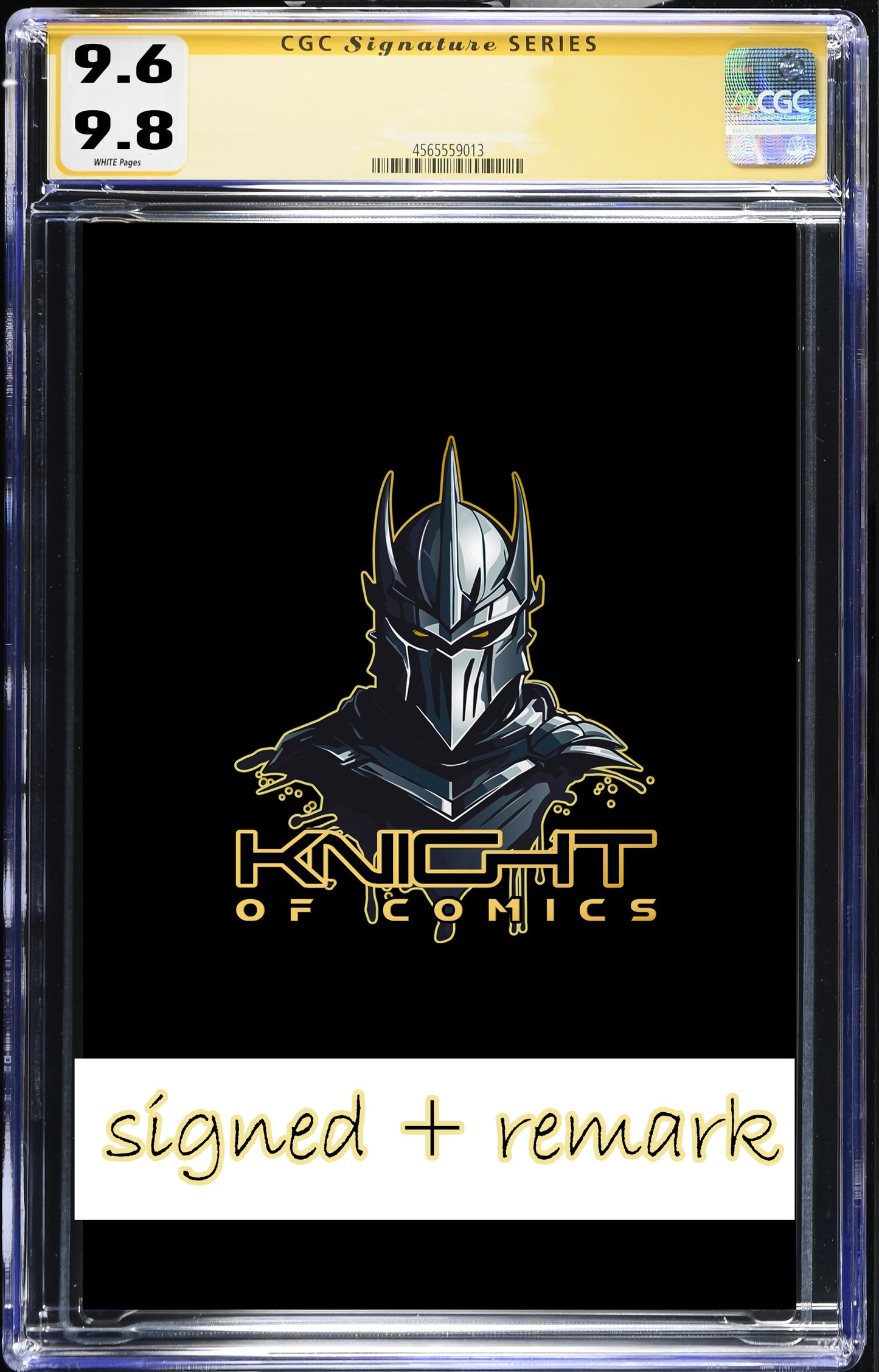+ CGC SIGNATURE + REMARK YELLOW LABEL ADD ON (9.6 or Better) - FAN YANG (doesn't include the book)