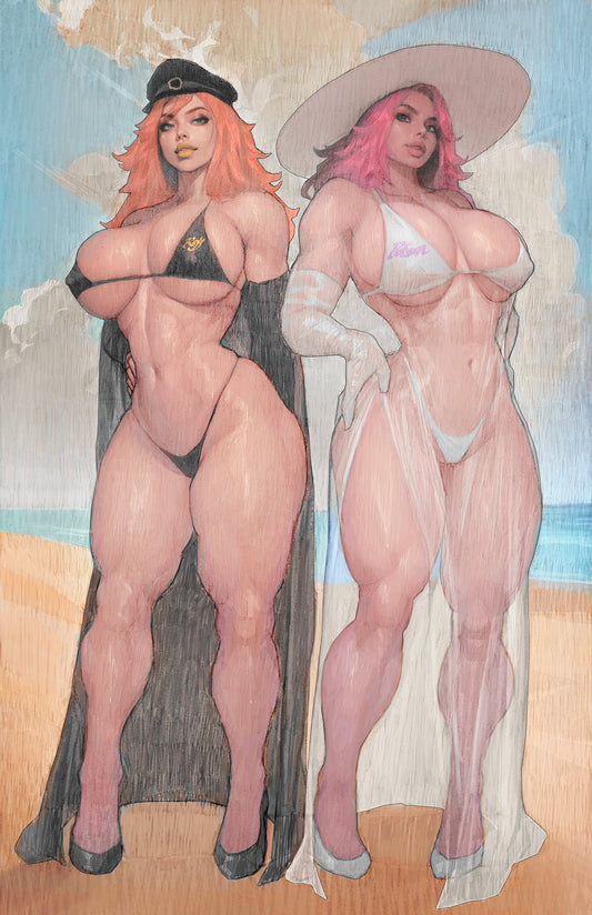 2025 STREET FIGHTER & FRIENDS SWIMSUIT SPECIAL #1 - ICKPOT COVER A NYCC 2025 EXCLUSIVE - Preorder