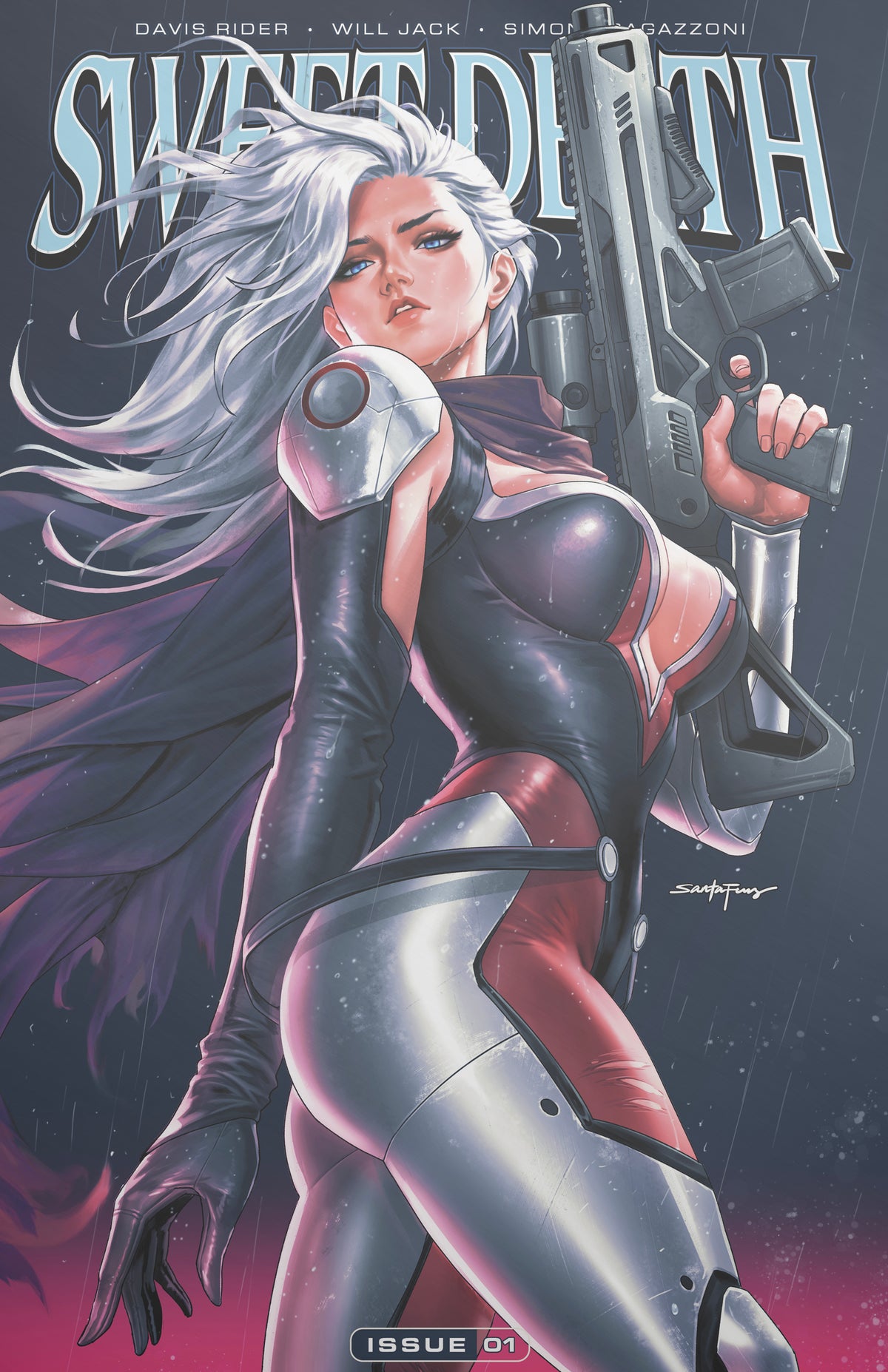 SWEET DEATH #1 - SANTA FUNG TRADE FOIL VARIANT KNIGHT OF COMICS NYCC 2026 EXCLUSIVE LTD 15 - Preorder